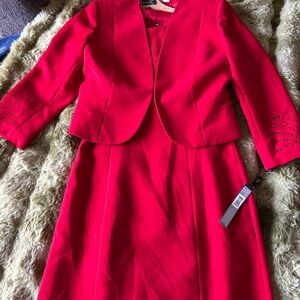 Tahari suit dress nwt